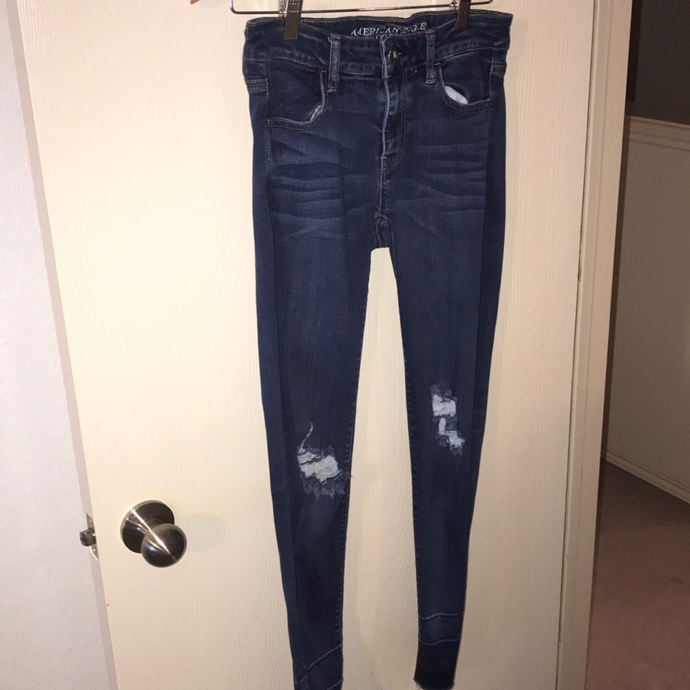 High rise jeggings